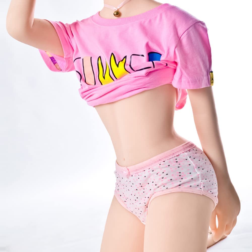 Full Body Sex Doll Full Size Sex Doll for Men Realistic Sex Doll Female Sex Doll Torso Male Masturbator Stroker with Flat Chest Ass Tight Vaginal and Anal Adult Sex Toy Girlfriend(Flat Chest)