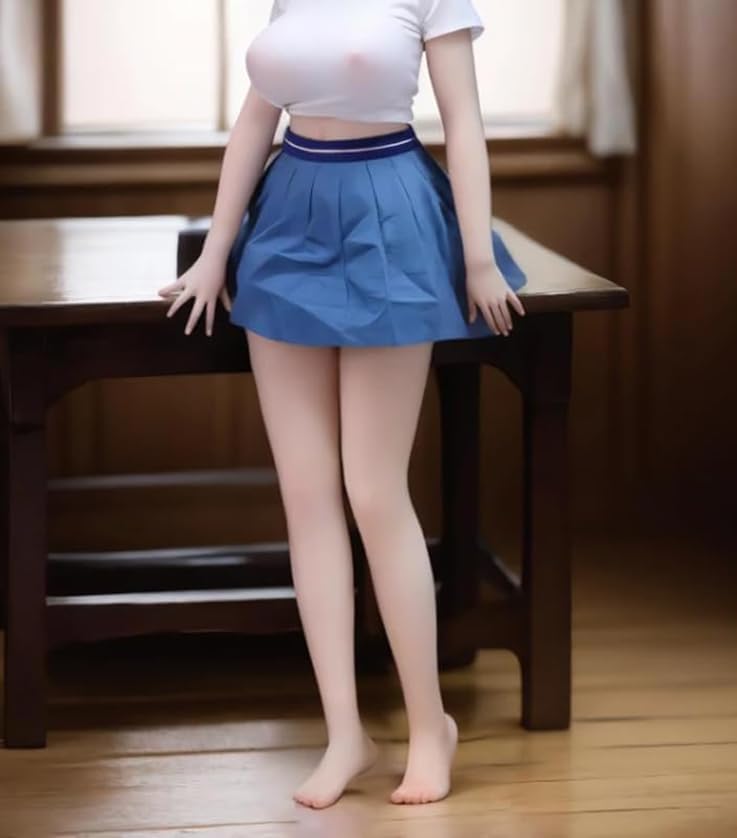 Full Body Sex Dolls Full Size Sex Doll Life Size Sex Dolls Realistic Sex Doll for Men Male TPE Sex Doll with Standing Foot Female Sex Doll Torso Jelly Breasts Sex Toy Girlfriend