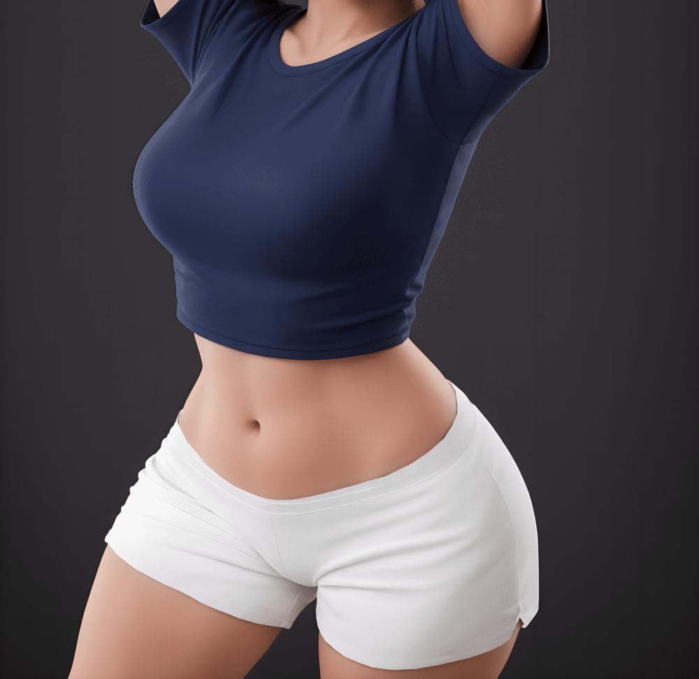 Full Body Sex Doll Life Size Sex Doll Full Size Sex Doll for Men Realistic Sex Doll Life Like Female TPE Sex Doll Torso Jelly Chest Standing Foot Sex Toy Girlfriend Male Masturbator