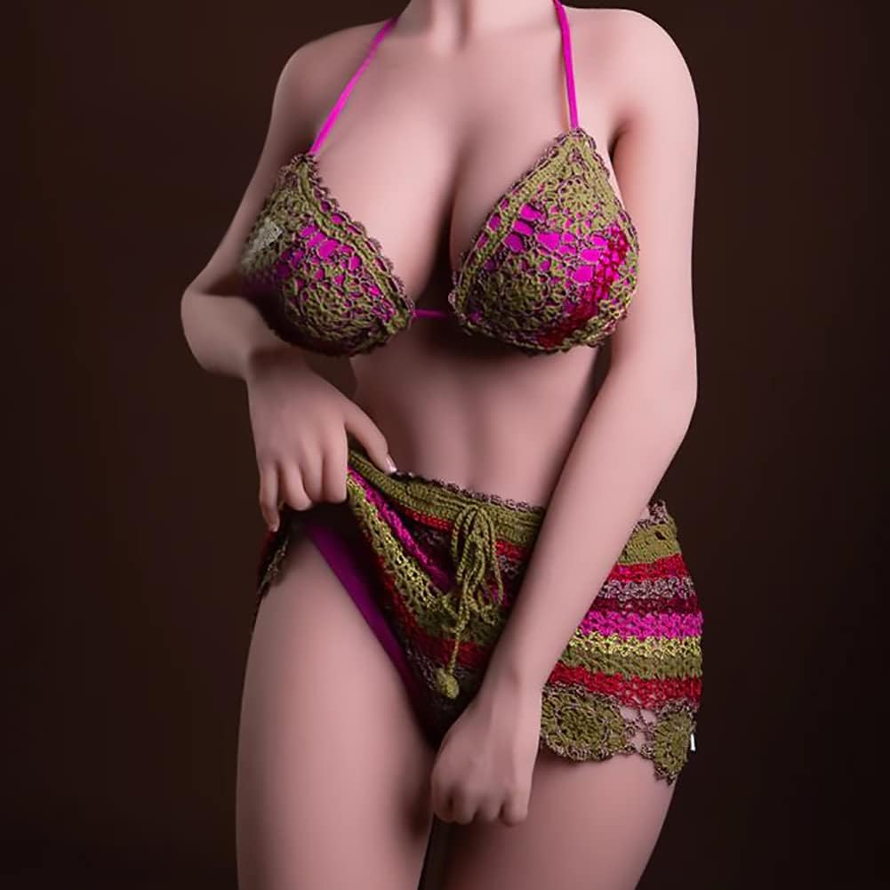 Generic Full Size Sex Dolls Full Body Sex Doll Realistic Sex Doll for Men Sex Toy Girlfriend Life Like TPE Female Sex Doll Torso Stroker with Big Boobs Ass Tight Vaginal and Anal Male Masturbator