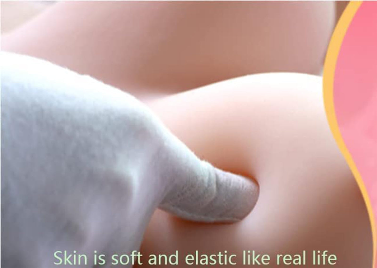 35LB Sex Doll, Lifelike Sex Dolls, Full Size Sex Doll, Realistic Sex Doll, Full Body Sex Doll, Life Size Sex Doll, TPE Sex Doll, Torso Jelly Breasts Sex Toy Girlfriend Male Masturbator