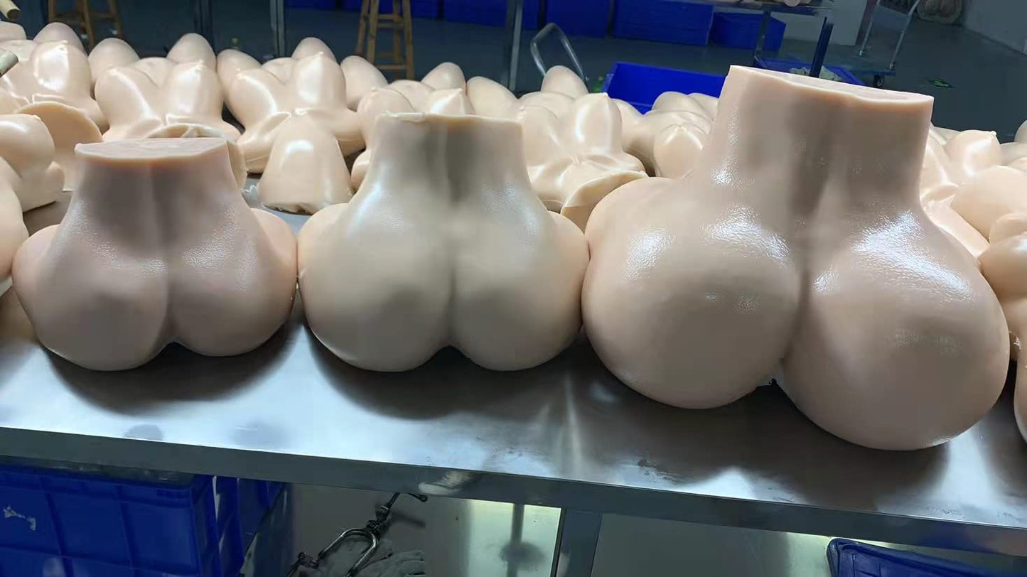 MoiDol 60.23 lb Lifelike Sex Doll Male Super Fat Masturbator Stroker Realistic Pocket Pussy Ass Butt with Vagina Anus Sex Love Doll Male Sex Toy for Men Masturbation