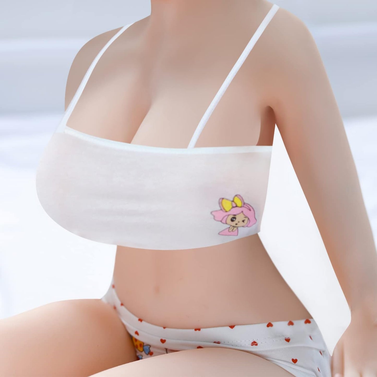 Generic Full Size Sex Doll Full Body Sex Doll TPE BBW Sex Doll Realistic Sex Doll for Men Life Size Female Sex Dolls Torso Standing Foot Jelly Chest Male Masturbator Sex Toy Girlfriend