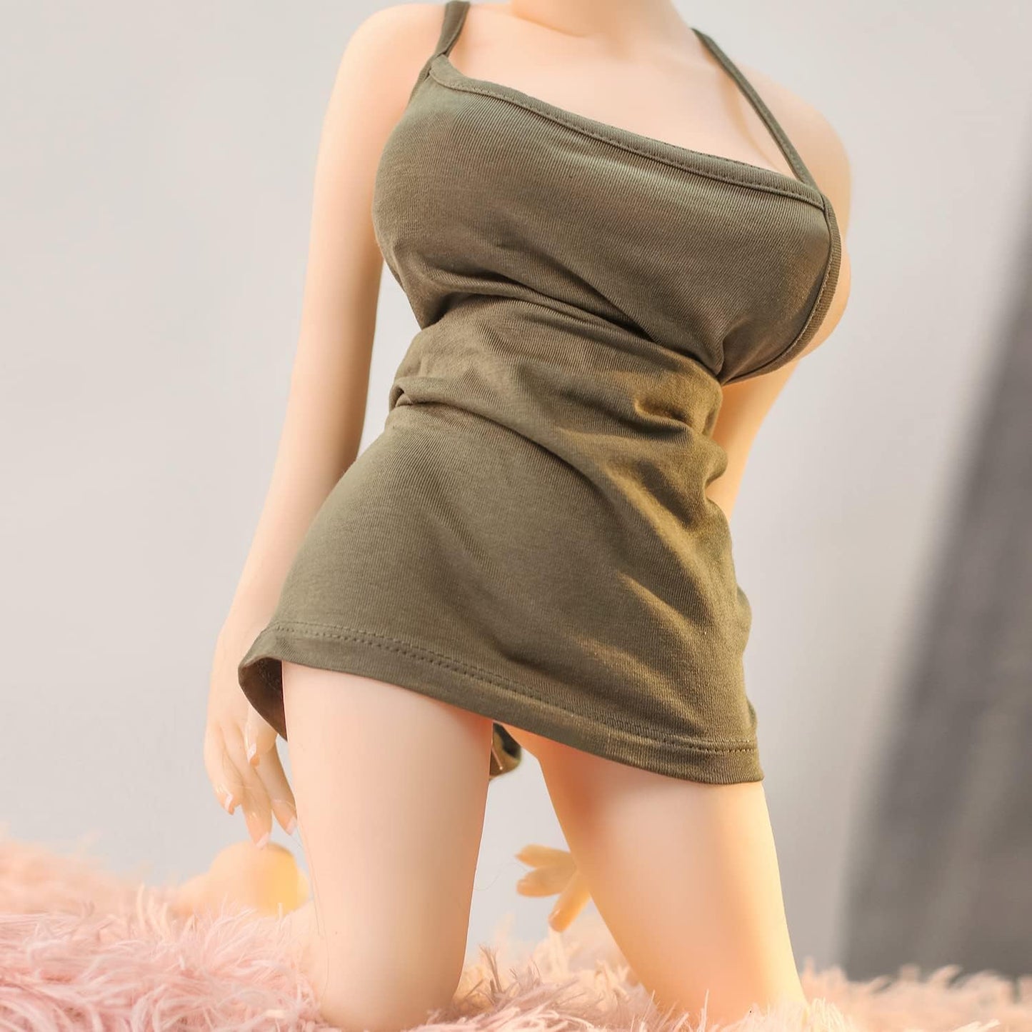 Generic Full Size Sex Doll Realistic Sex Doll for Men Life Like Female Sex Doll Torso Love Doll Full Body Sex Doll with Jelly Breasts Sex Toys Girlfriend Life Size Sex Doll for Men