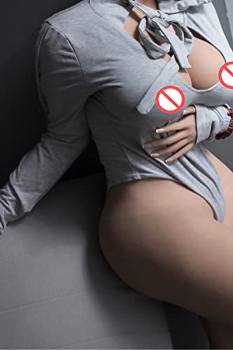 Silicone Love Sex Doll Real Realistic Breast TPE Love Doll Metal Skeleton Sexy Dolls Adult Toy Sex Doll for Men Love Dolls Sexy Doll Full Size Doll 5.3ft 114 Ib USA in Stock