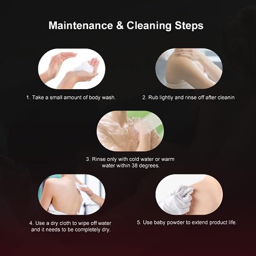 Realistic Sex Doll Slim S-Curve Silicone Dolls with Small Breasts Life Size Male Sex Dolls Full Female Torso Love Dolls Perfect Full Size Girlfriend Sex Toys for Men Pleasure in USA, 5.3ft