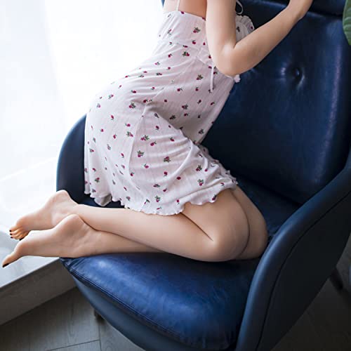 ECHEERS Sexy Adult Female Plump Sex Doll Built-in Metal Skeleton with Standing feet and Yoga Leg Life Size Silicone Sex Dolls with Big Breasts for Male Masturbation Nature Skin Ship from USA