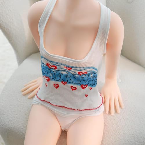 Male Love Dolls Sex Dolls, Sexy Silicone Doll Life Size Sexy Full Body Adult Doll Underwear Live Doll, Silicone Dolls Sex with Foot Standing, Flat Chest TPE Sex Doll