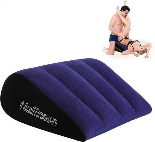 Sex Toys Adult Toys Pillow Position Cushion Triangle Inflatable Furniture Couples Toy Positioning for Deeper Position Support Pillow Men Women for Couples