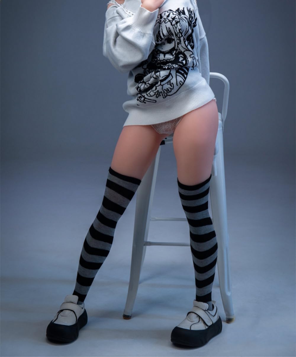 3.35FT/31LB Full Size Sex Doll with Soft Jelly Boobs and Round Butt, TPE Full Size Sex Doll Female Torso Love Doll Build in Metal Skeleton Adult Toys for Men Male Masturbator[US Stock] (3.35FT-31LB-1)