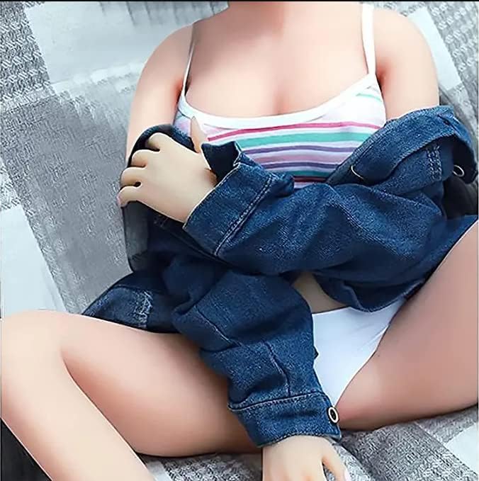 Generic 3.35 FT TPE Sex Doll, Full Size Sex Doll Full Body Female Torso Love Doll Sex Doll with D-CUP Soft Plump Boobs Dual Texture Channel [Stock in US/30 LB]