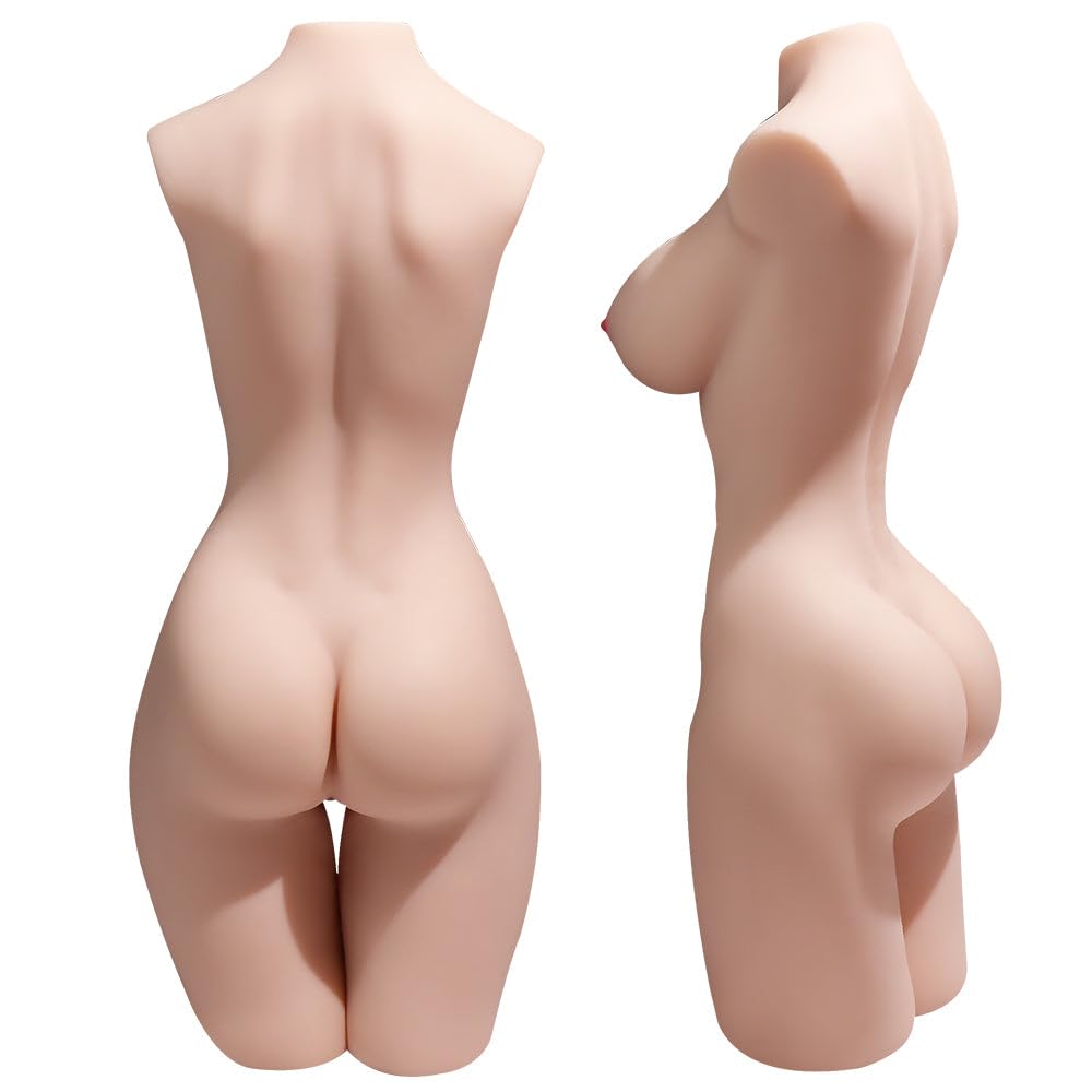 Keepthy Sex Doll Male Masturbator Full Size Sex Doll for Men Life Size Sex Doll Female Sex Torso TPE Love Doll with Big Boobs Vaginal Anal Realistic Sex Dolls Adult Sex Toys for Men