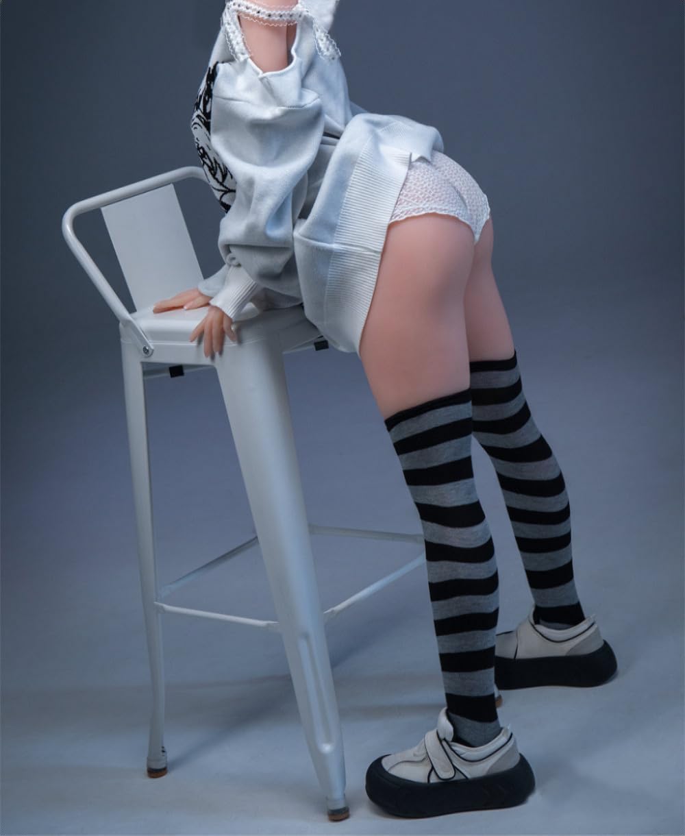 5.0FT/71LB Realistic Sex Doll for Men, Full Size Sex Doll with Soft Breasts and 3D Tunnels, Silicone Life Size Sex Dolls Full Body Love Doll Female Torso Male Masturbator Adult Sex Toy (31LB-3.35FT-2)