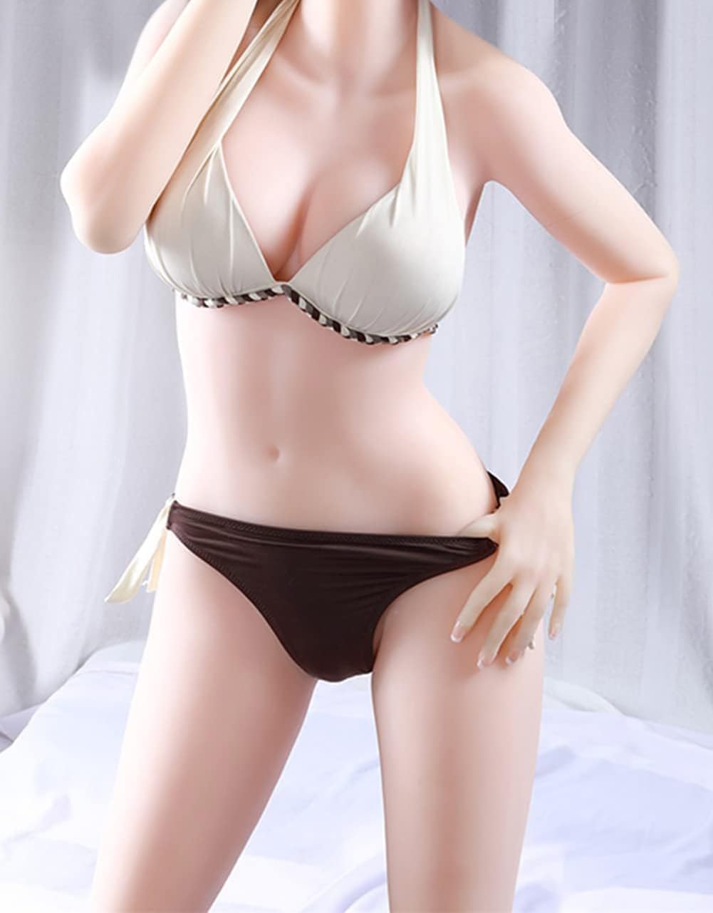 158CM Full Size Silicone Female Sex Dolls for Men Full Body Adult Sex Doll Soft Large Breasted Realistic Life Size Love Doll Built-in Metal Skeleton Lifelike Sexy Women Torso SexDoll Male Masturbator