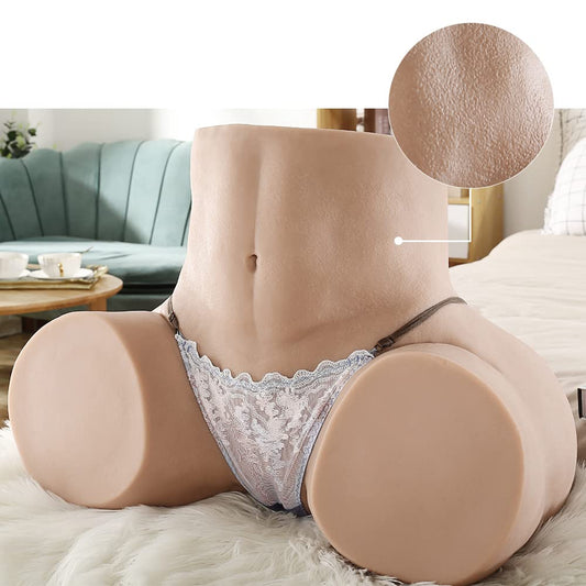 MoiDol 60.23 lb Lifelike Sex Doll Male Super Fat Masturbator Stroker Realistic Pocket Pussy Ass Butt with Vagina Anus Sex Love Doll Male Sex Toy for Men Masturbation