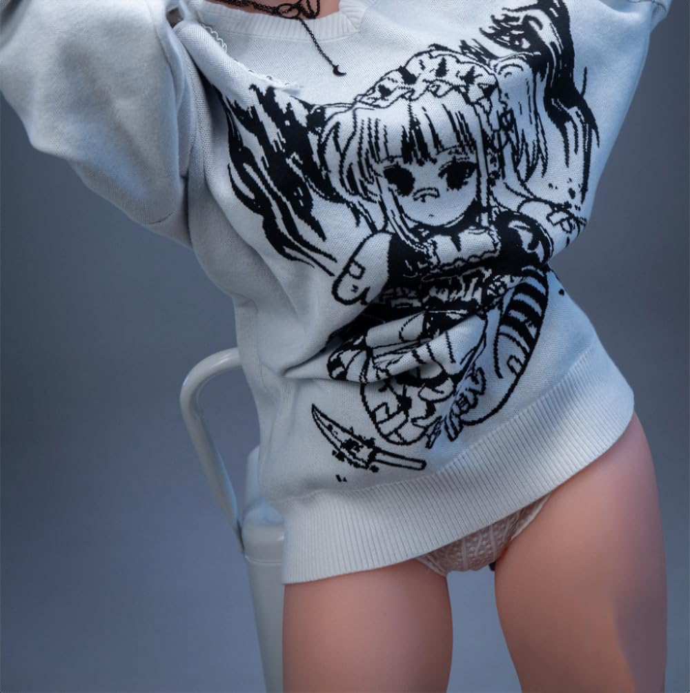 3.35FT/31LB Full Size Sex Doll with Soft Jelly Boobs and Round Butt, TPE Full Size Sex Doll Female Torso Love Doll Build in Metal Skeleton Adult Toys for Men Male Masturbator[US Stock] (3.35FT-31LB-1)