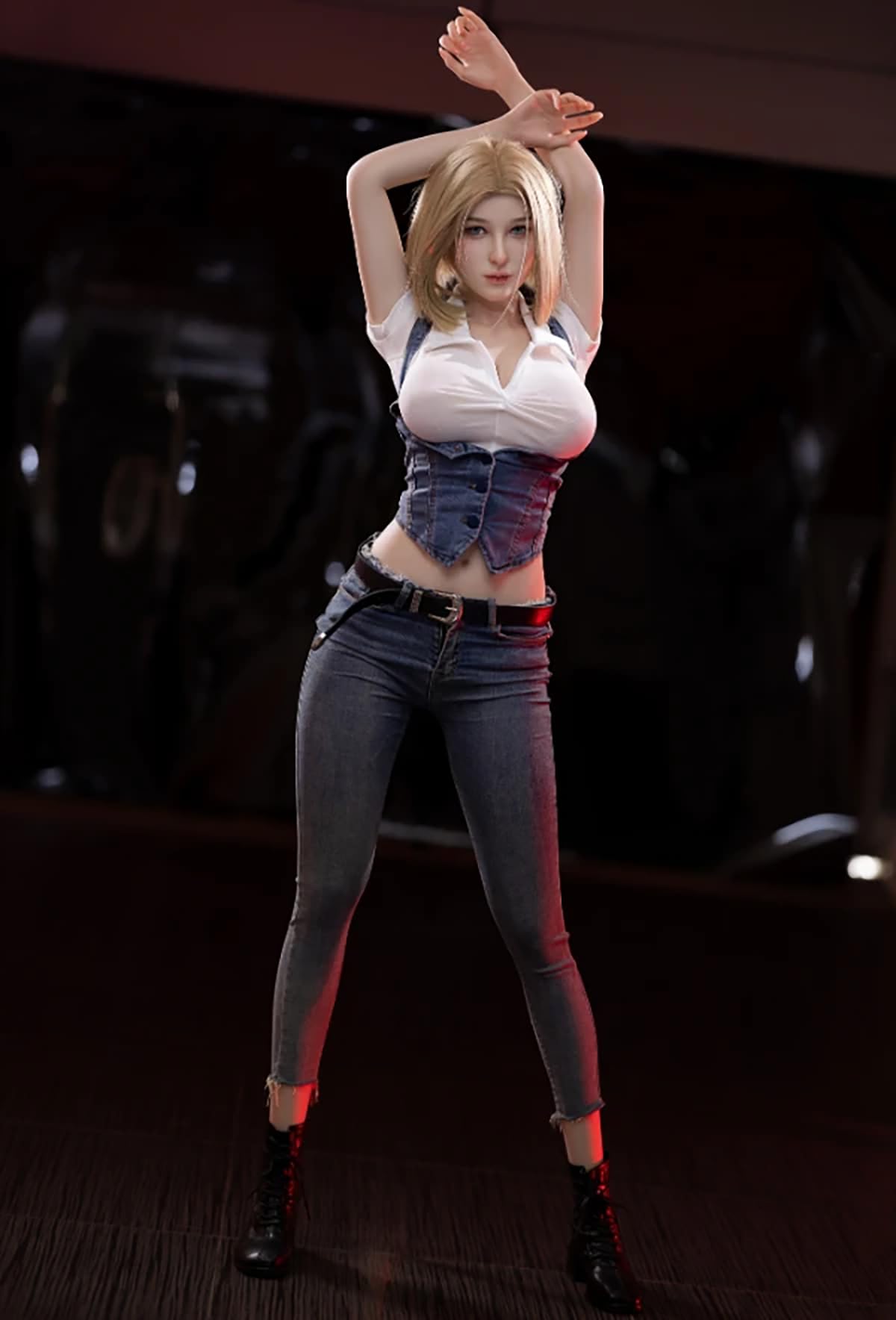 151CM Full Body Sex Dolls for Men, Love Doll Full Size Women Torso, 57LB Life Size Sex Doll, Realistic Erotic Doll, Lifelike G-Cup Huge Boobs and Big Butt, Flexible Skeleton Male Masturbator