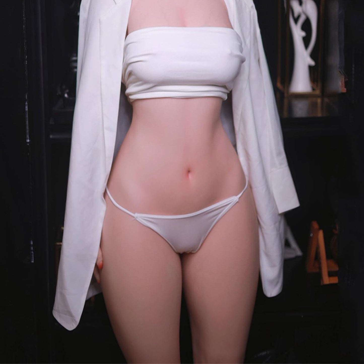 4.65FT Sex Dolls, D-Cup Big Jelly Breast Ass Sex Doll - 53LB Lifesize Realistic Female Doll with Full Body Torso, Best Choice for Adult Toys for Men Seeking Unforgettable Experiences