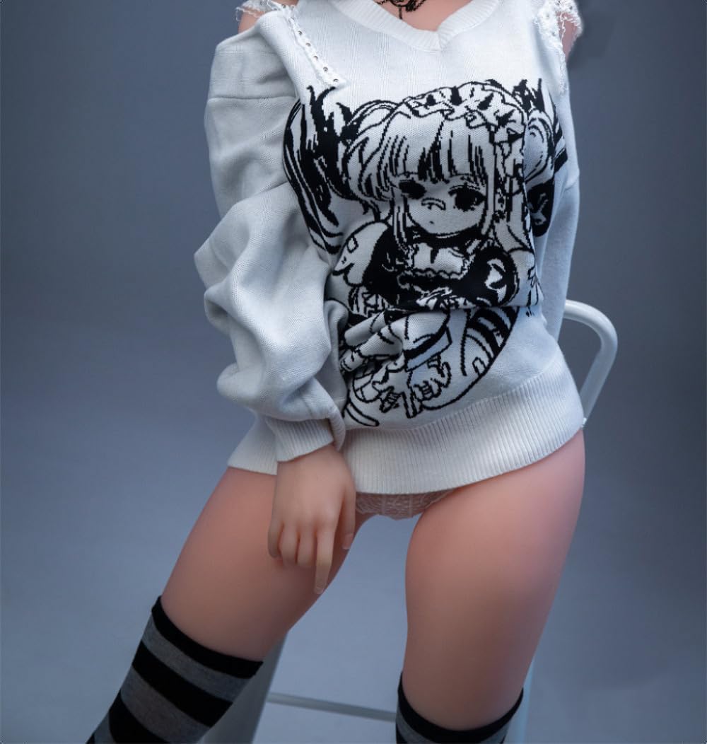 3.35FT/31LB Sex Dolls, Realistic Sex Doll with Soft Jelly Breasts, Full Size Sex Doll for Men, Silicone Life Size Sex Love Dolls Full Body Female Torso BBW Adult Sex Toy (3.35FT-31LB-2)