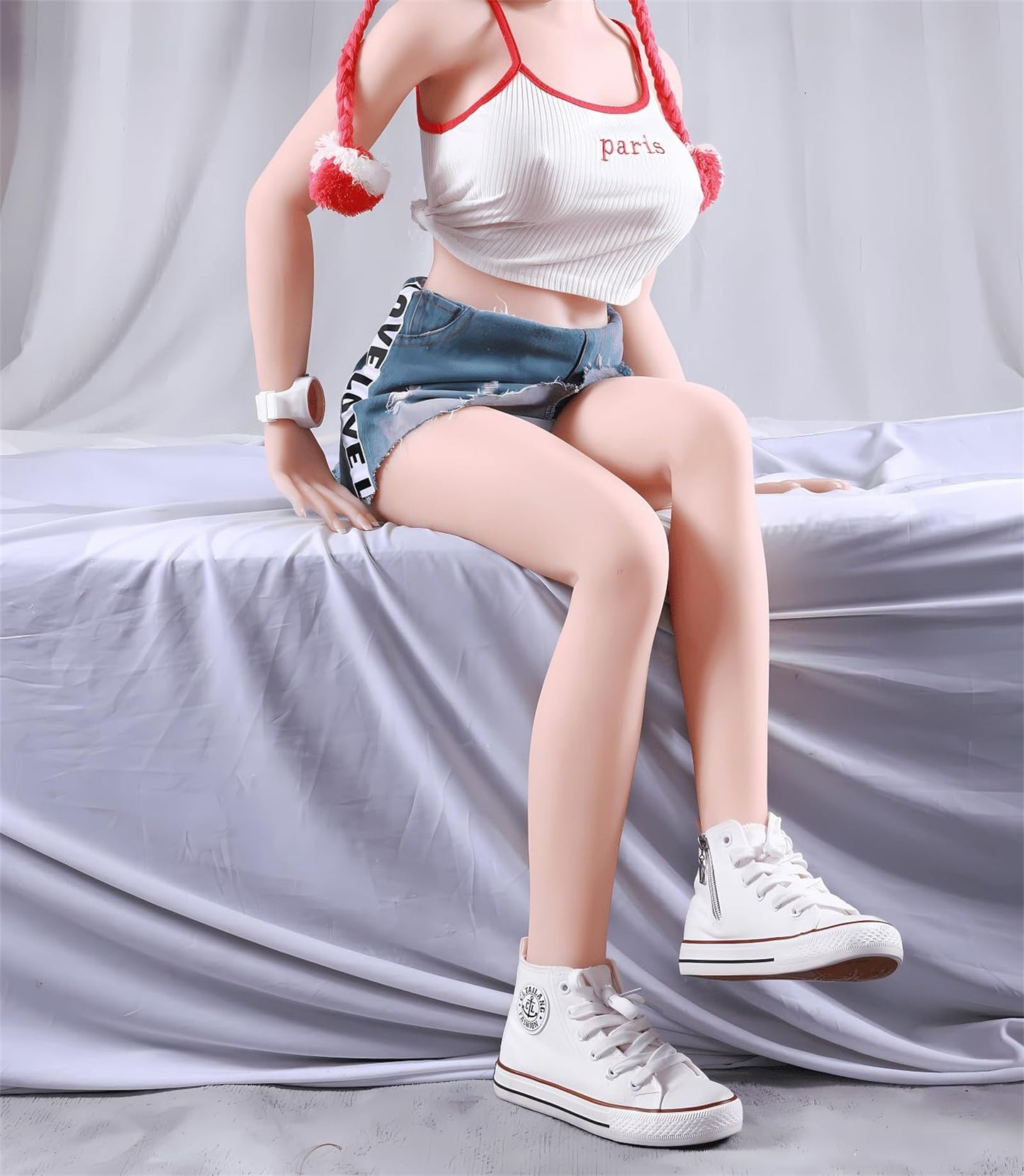 Full Size Sex Doll Full Body Life Size Sex Dolls Silicone Female TPE Torso Love Doll Lifelike Jelly Breast and Shaking Butts Sex Toy for Man Multifunctional Special Use (1-0-0-c-m, Natural Skin)