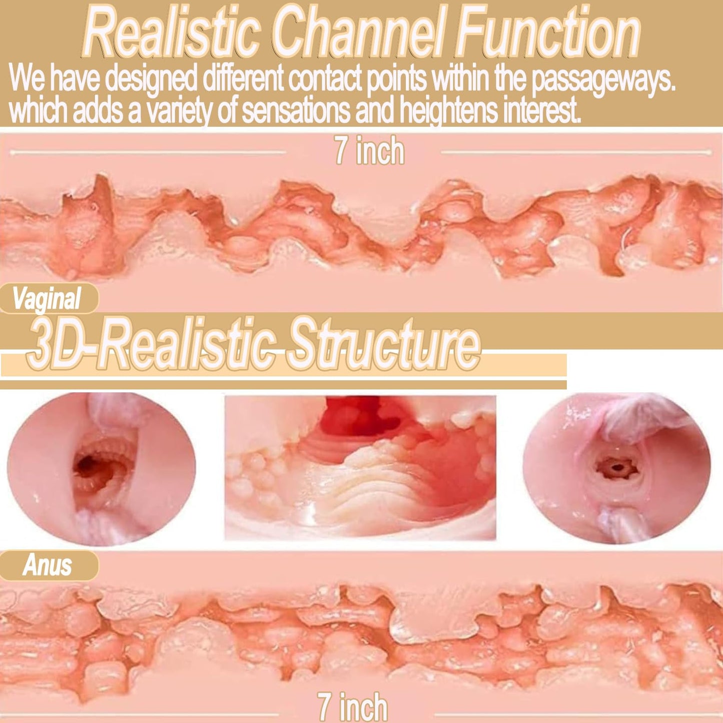 5.2FT 70LB Realistic Adult Sex Doll Male Masturbator Full Body Female Doll Toy-Sex for Men Sexy Toys 3 in 1 Female Torso Dolls TPE Sex Doll Adult Dolls for Men Pleasure Full Size