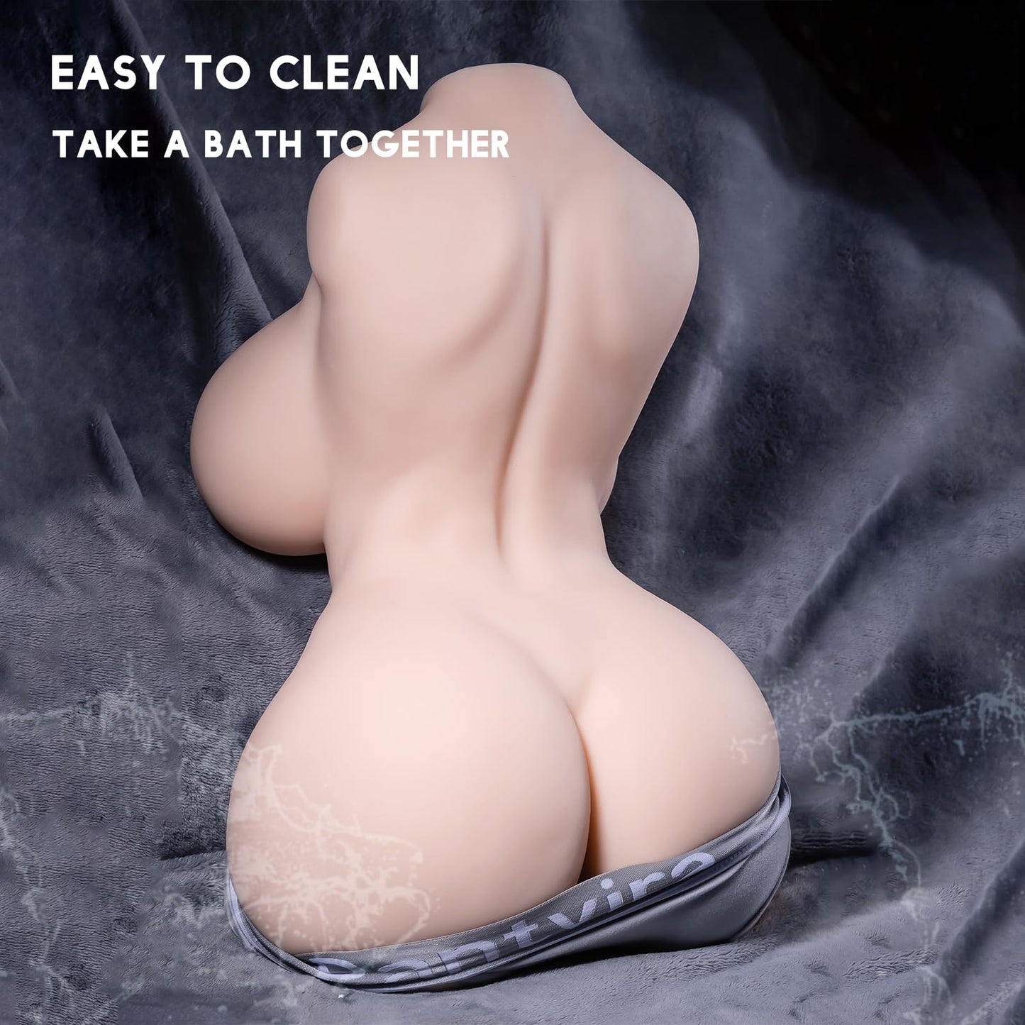 14.3 LB Sex Doll for Men Male Masturbator - Life-Size Male Masturbators Sex Toys Torso with 3D Textured Pussy and Anal Channel Soft Boobs, Mens Adult Toys Sex Dolls Pocket Pussy