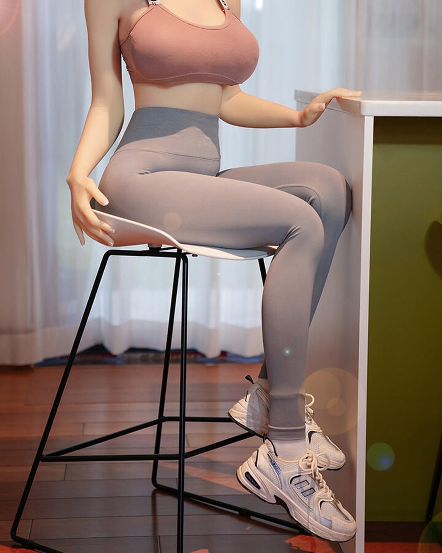 157 cm Full Size Sex Doll for Men Realistic Love Doll Lifelike Female Torso Sex Toys Full Body Sex Doll Head Hair Adult Sex Toy Male Masturbator Stroker for Man Best Sex Partner