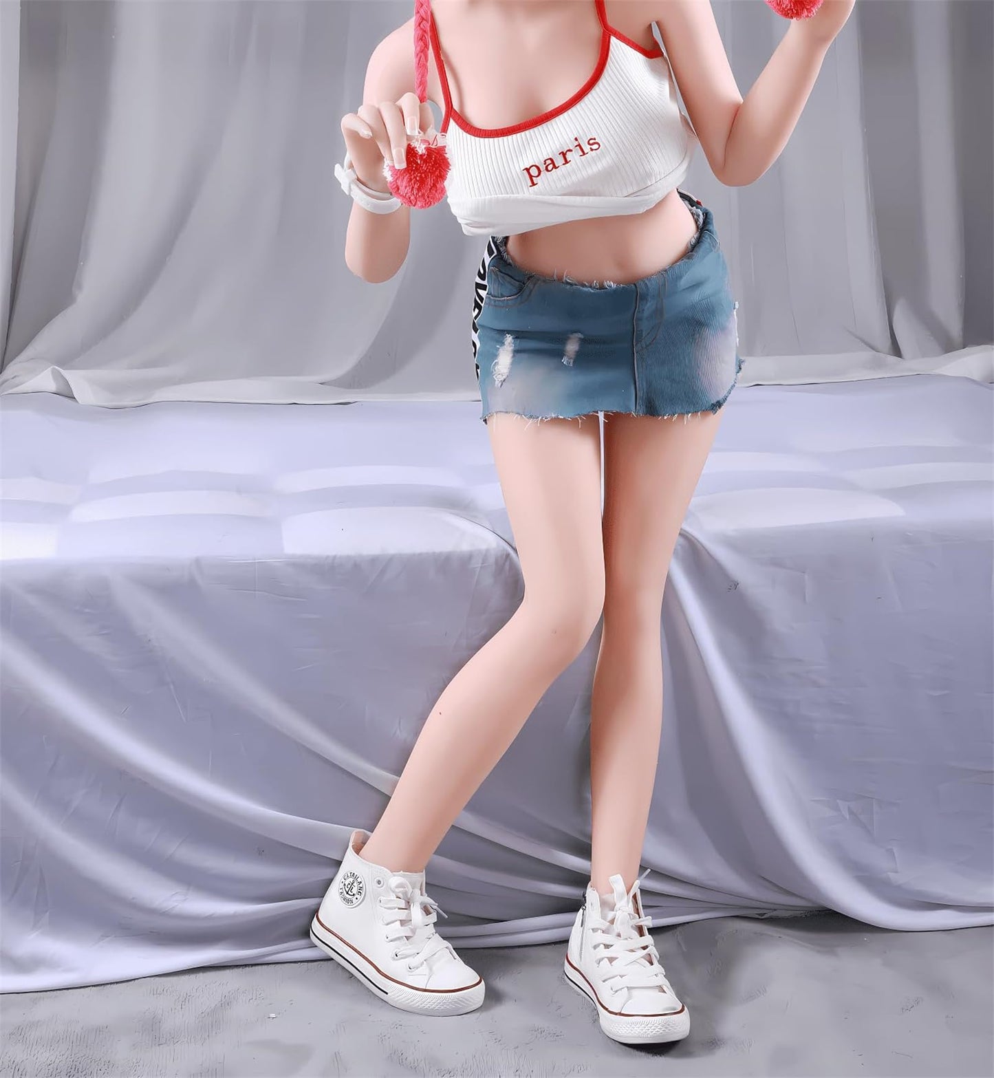 Full Size Sex Doll Full Body Life Size Sex Dolls Silicone Female TPE Torso Love Doll Lifelike Jelly Breast and Shaking Butts Sex Toy for Man Multifunctional Special Use (1-0-0-c-m, Natural Skin)