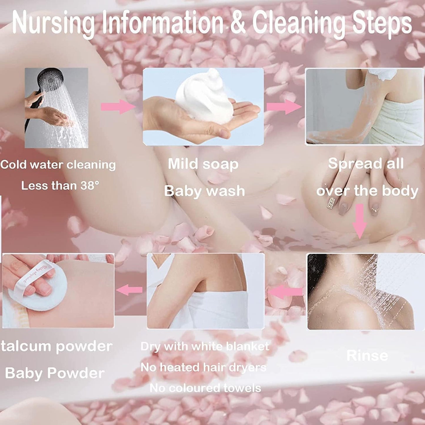 165CM Full Size Sex Doll Lifelike Realistic Adult Toys Big Jelly Breast & Shaking Butts Sex Toys for Men Silicone Full Body Sex Doll Women' Female Torso Love Doll with Standing Legs