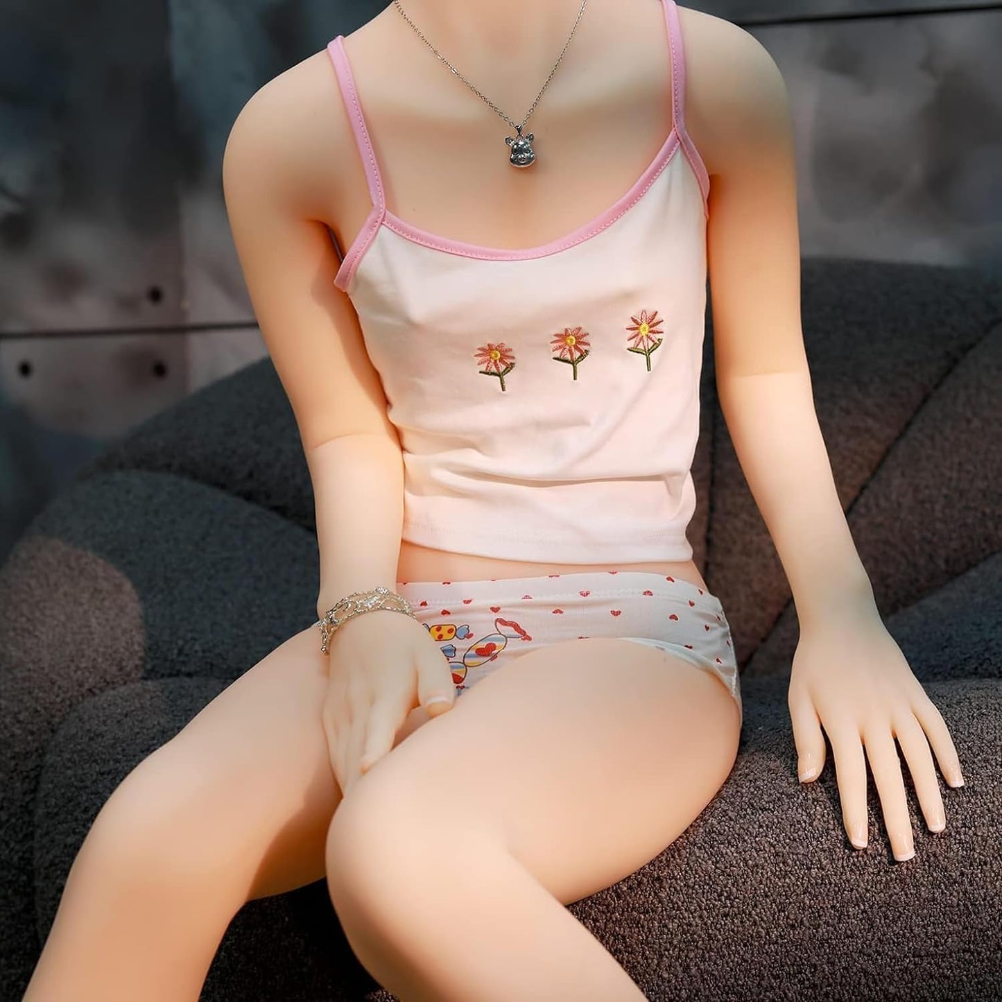 3.35FT/31LB Realistic Sex Doll, Full Size Sex Doll for Men with Soft Breasts and 3D Tunnels, Silicone Life Size Sex Dolls Full Body BBW Sexy Doll Adult Toy Female Torso Male Masturbator【Ship from US】