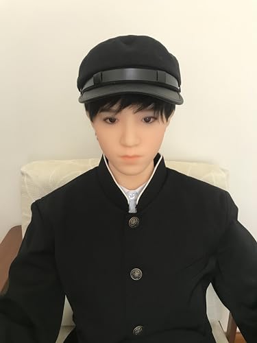 Sex Doll (Name: Xiao Mo) Customized Artwork Handsome Cute Handmade Soul Mate 18years Old Asian China Japan Korea Gay LGBT Full Body with Penis TPE Non Inflatable (TPE, DHDoll Dark Skin, 165cm)