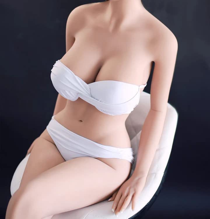 Adult Sex Dolls,Full Size Sex Doll Life Size Silicone Sex Doll for Male Lifelike Realistic with Breasts Full Body Adult Sex Toy for Men Sex Pleasure US Stock