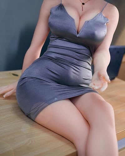 5.2FT 70LB Sex Doll Full Body for Man Real Scale Female Torso TPE Life Size Sex Doll with Built-in Jelly Chest Full Size Sex Doll Adult Male Sex Toy Girlfriend Standing Full Body Sex Doll
