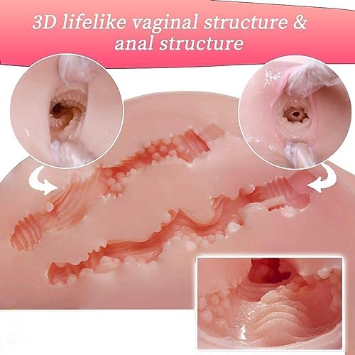 Sex Dolls Full Size Sex Doll TPE Silicone Dolls Life Size for Men Full Body Sex Doll Sexy Jelly Big Breasts and Plump Ass Realistic Sex Doll Feet Standing Adult Toys White Color