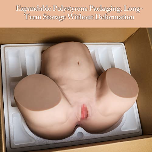 TANTALY 31.9LB Sex Doll for Men Realistic Female Butt Life Size Male Masturbator Lifelike Sex Toy with Tight Vaginal Anal Real Love Doll Tempting Labia Sucking Stroker Pocket Pussy Ass Rosie (Fair)