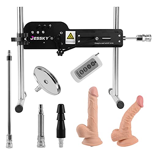 JESSKY Premium Sex Machine, Adjustable Love Machine Adult Sex Toys Machine with 6 Attachments for Women and Men