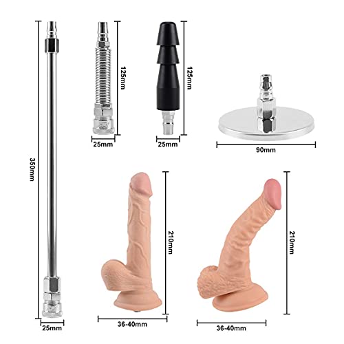 JESSKY Premium Sex Machine, Adjustable Love Machine Adult Sex Toys Machine with 6 Attachments for Women and Men