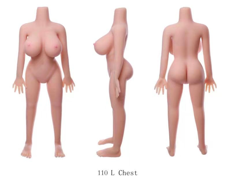 Lifelike Love Doll Sex Realistic Adult Sex Doll Full Body 1:1 Real Size Female Torso Big Breast Butt Toys for Men TPE Silicone Sex Dolls Wheat Color