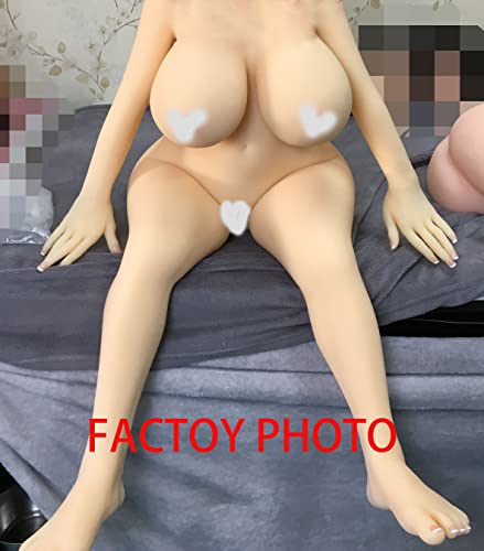 Fat Woman Large Breasts Sex Doll Full Body Sex Dollformen Plump Hips Realistic Live Dolls Female Torso Sex Toy Lifelike Full Size Love Doll Doll Male Masturbator for Male Adult Toys 5.1FT/95Lbs