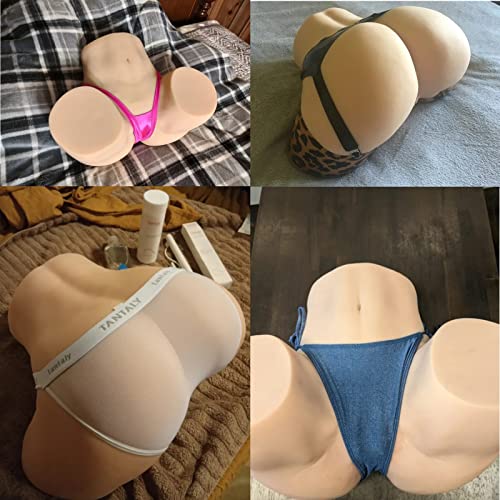 TANTALY 31.9LB Sex Doll for Men Realistic Female Butt Life Size Male Masturbator Lifelike Sex Toy with Tight Vaginal Anal Real Love Doll Tempting Labia Sucking Stroker Pocket Pussy Ass Rosie (Fair)