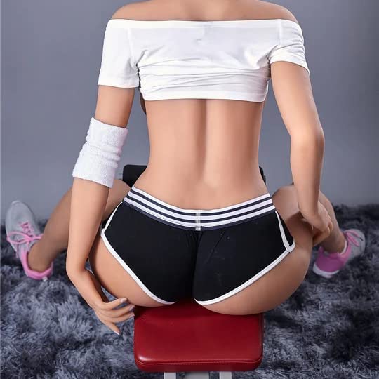 Lifelike 1:1 Girlfriend Sex Doll for Male Live Size Sex Doll with Big Jelly Breasts Female Torso Love Doll TPE Silicone Sex Dolls for Man Realistic Body Proportions and Immersion Ships from USA