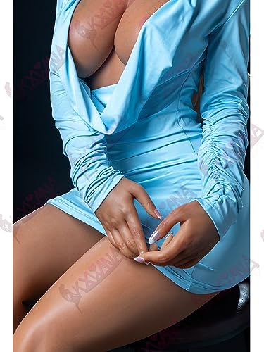 5.3Ft Big Breast Silicone Sex Doll Soft Women Torso Full Size Body Doll Sexy Smooth Touch Love Dolls Jelly Girlfriend Toy Realistic TPE Doll D Cup Doll