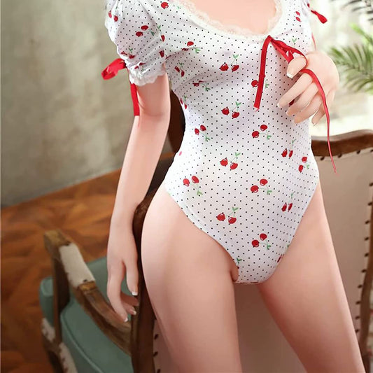 Full Body Silicone Doll Sex, Adult Flat Chest Sex Doll Full Size Female Torso Doll 3 in1 with Metal Skeleton, Adult Love Doll Vaginal Anal Breasts Sex Partner